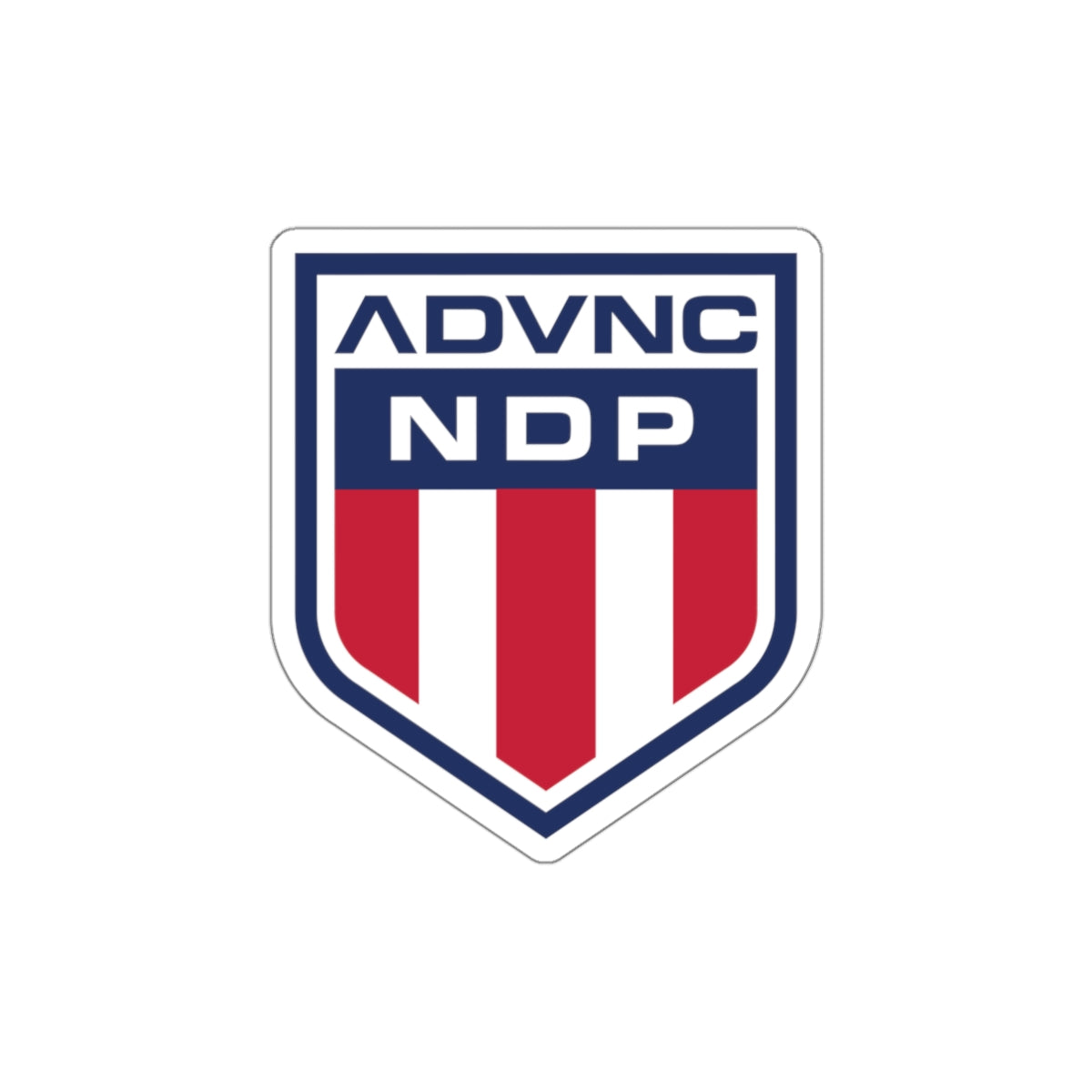 ADVNC Lacrosse Die-Cut Stickers