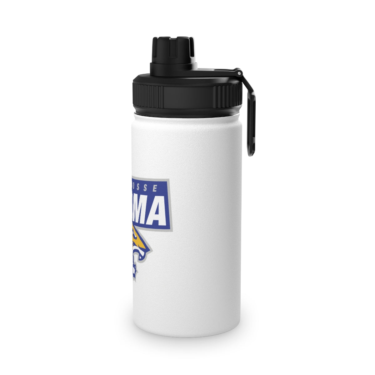 Tacoma Tigers Lacrosse Stainless Steel Water Bottle - Sports Lid
