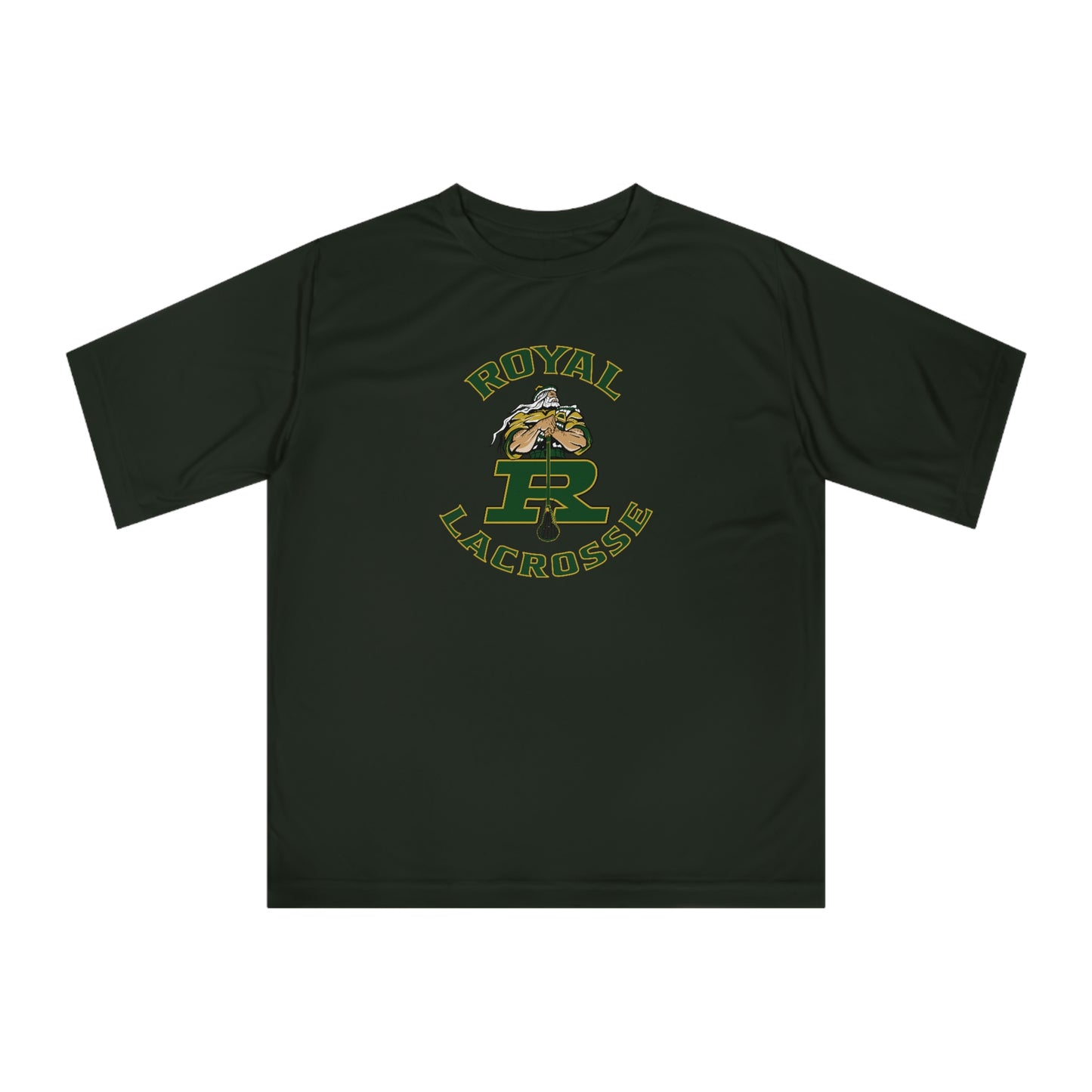Adult Royal HS Lacrosse Team 365 Zone Performance T-shirt