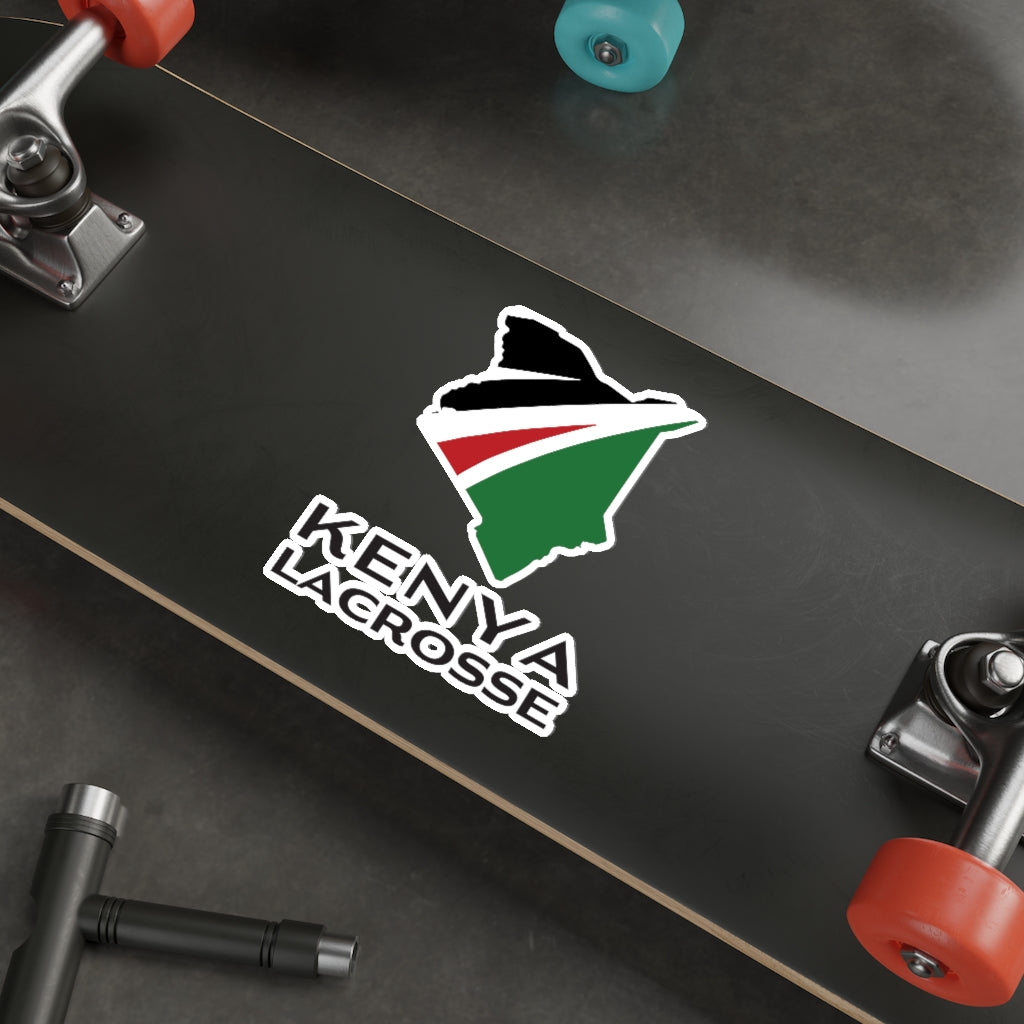 Kenya Lacrosse Die-Cut Sticker
