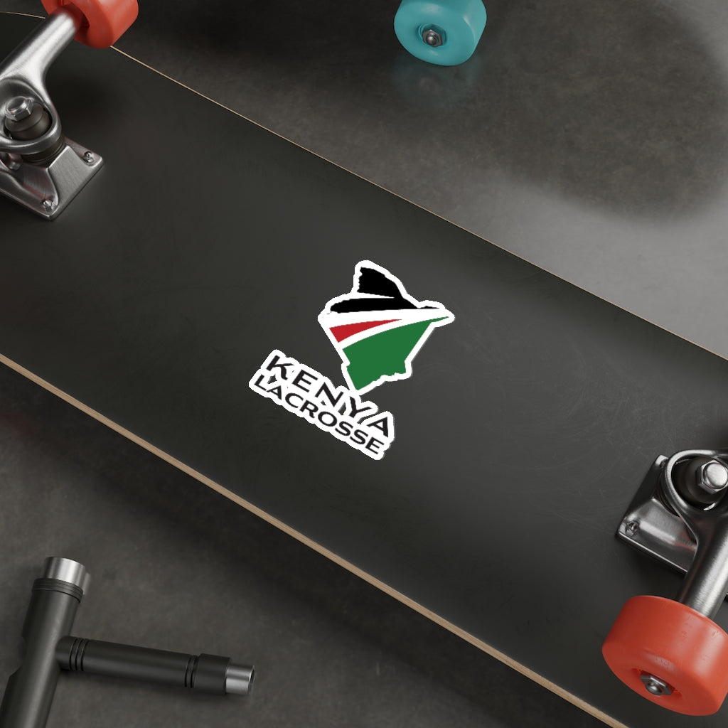Kenya Lacrosse Die-Cut Sticker