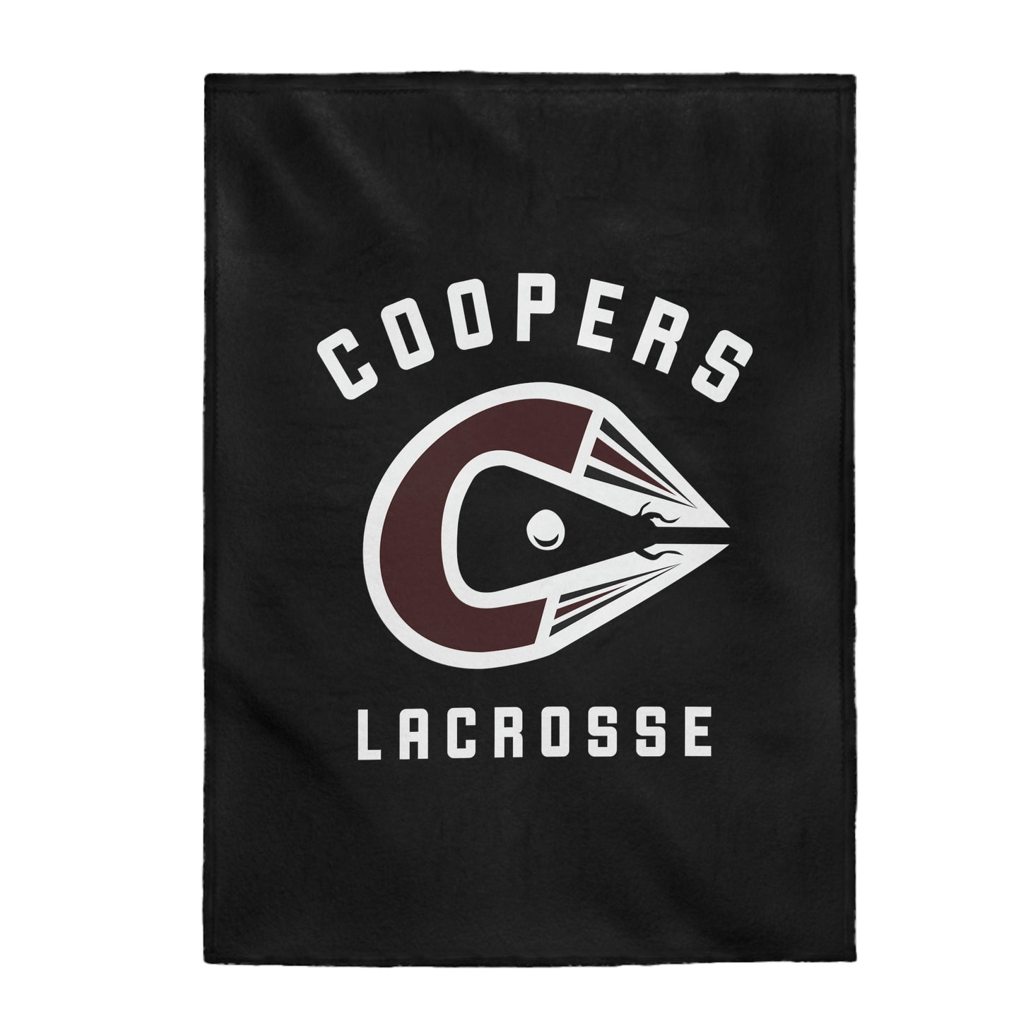 Coopers Lacrosse Velveteen Plush Blanket