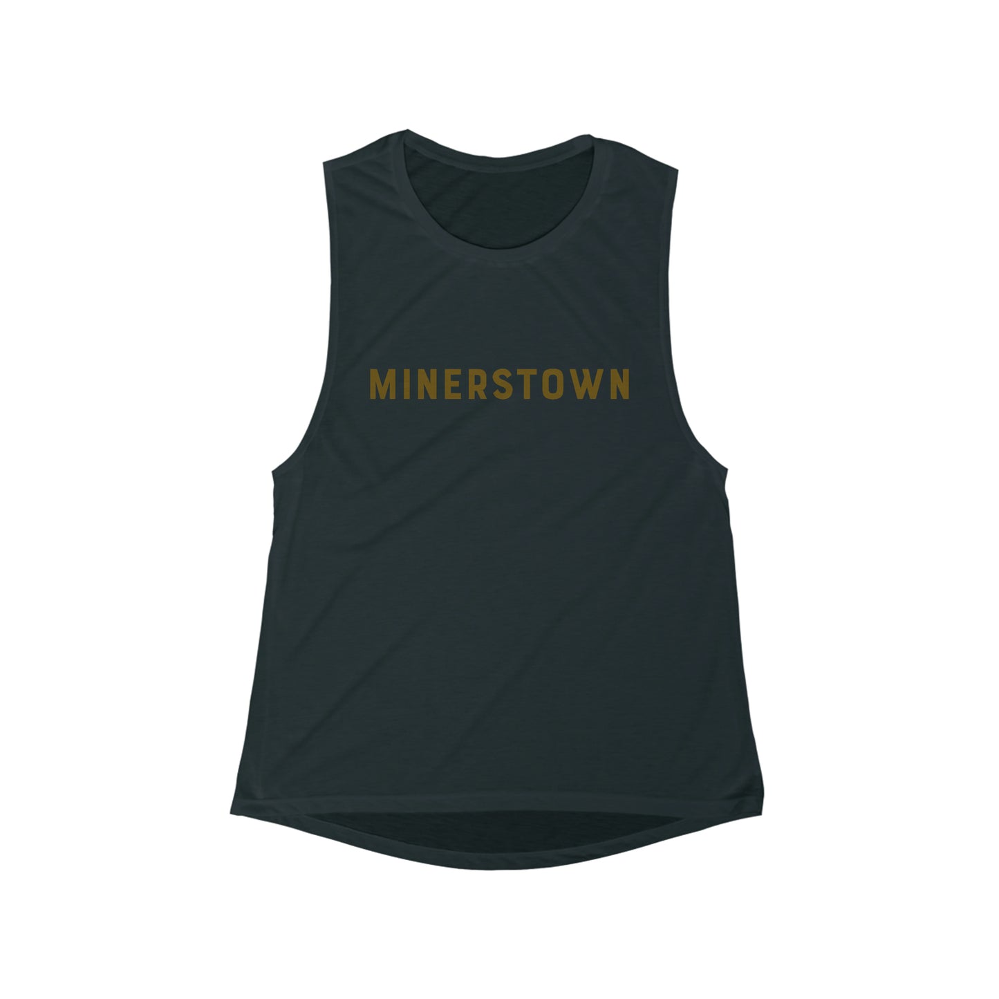 Women's Minerstown Bella + Canvas Flowy Scoop Muscle Tank