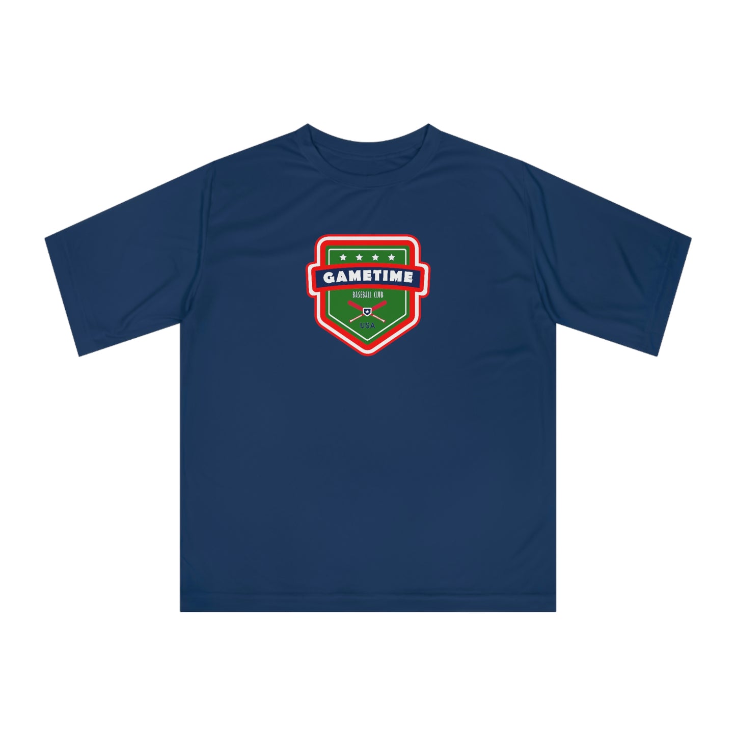 Adult Gametime Baseball Club Team 365 Zone Performance T-shirt