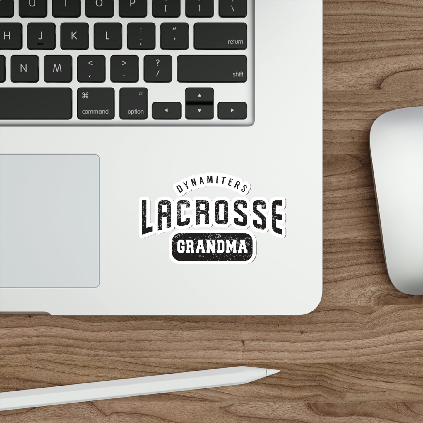 Glendale HS Lacrosse Die-Cut Stickers - Grandma