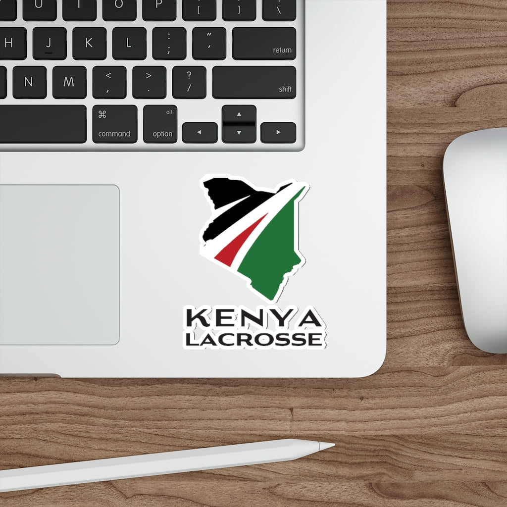 Kenya Lacrosse Die-Cut Sticker
