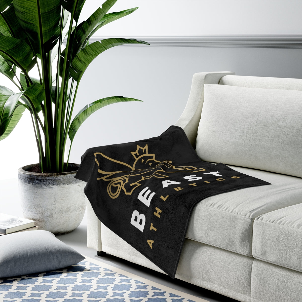 Beast Athletics Velveteen Plush Blanket