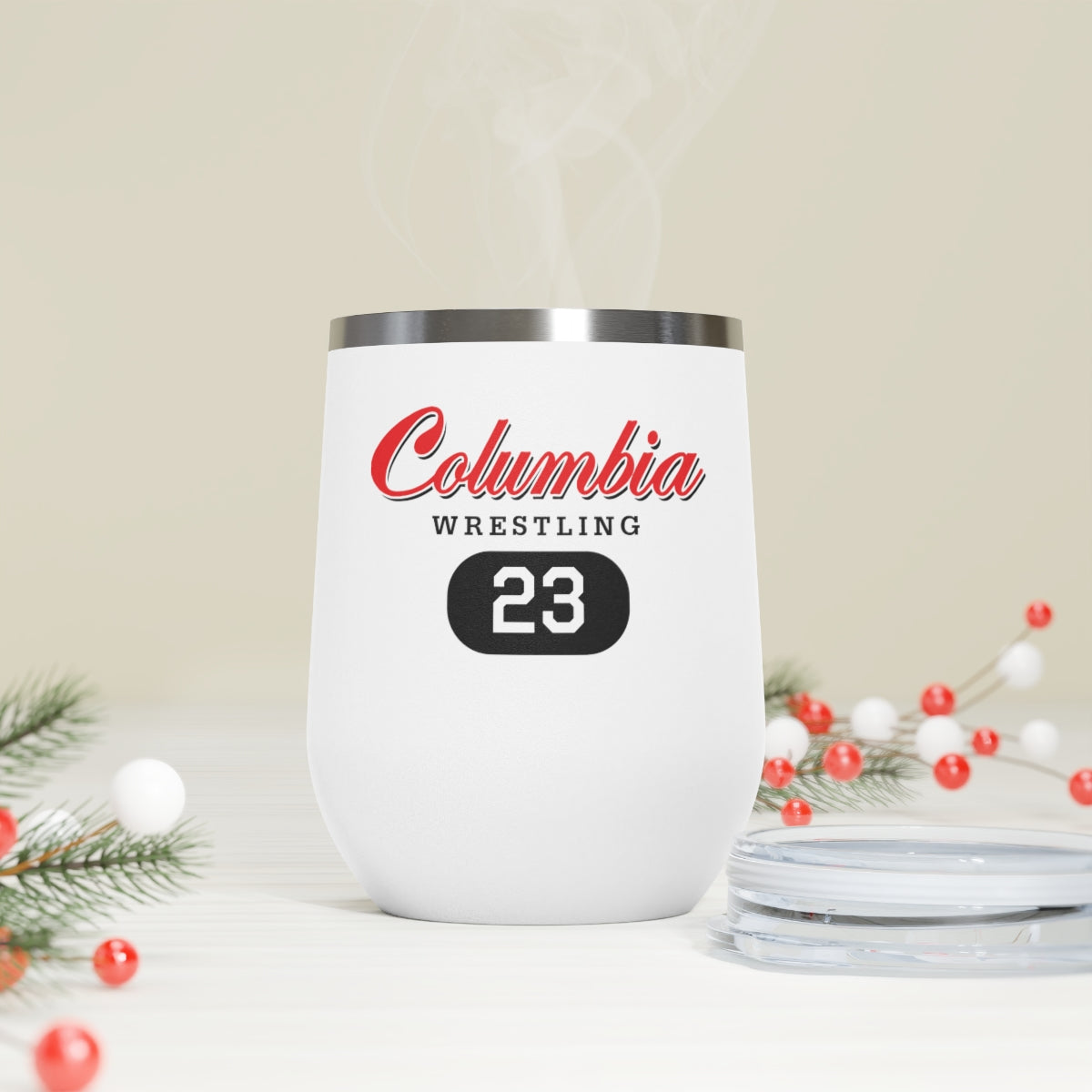 Columbia Wrestling 12oz Insulated Tumbler