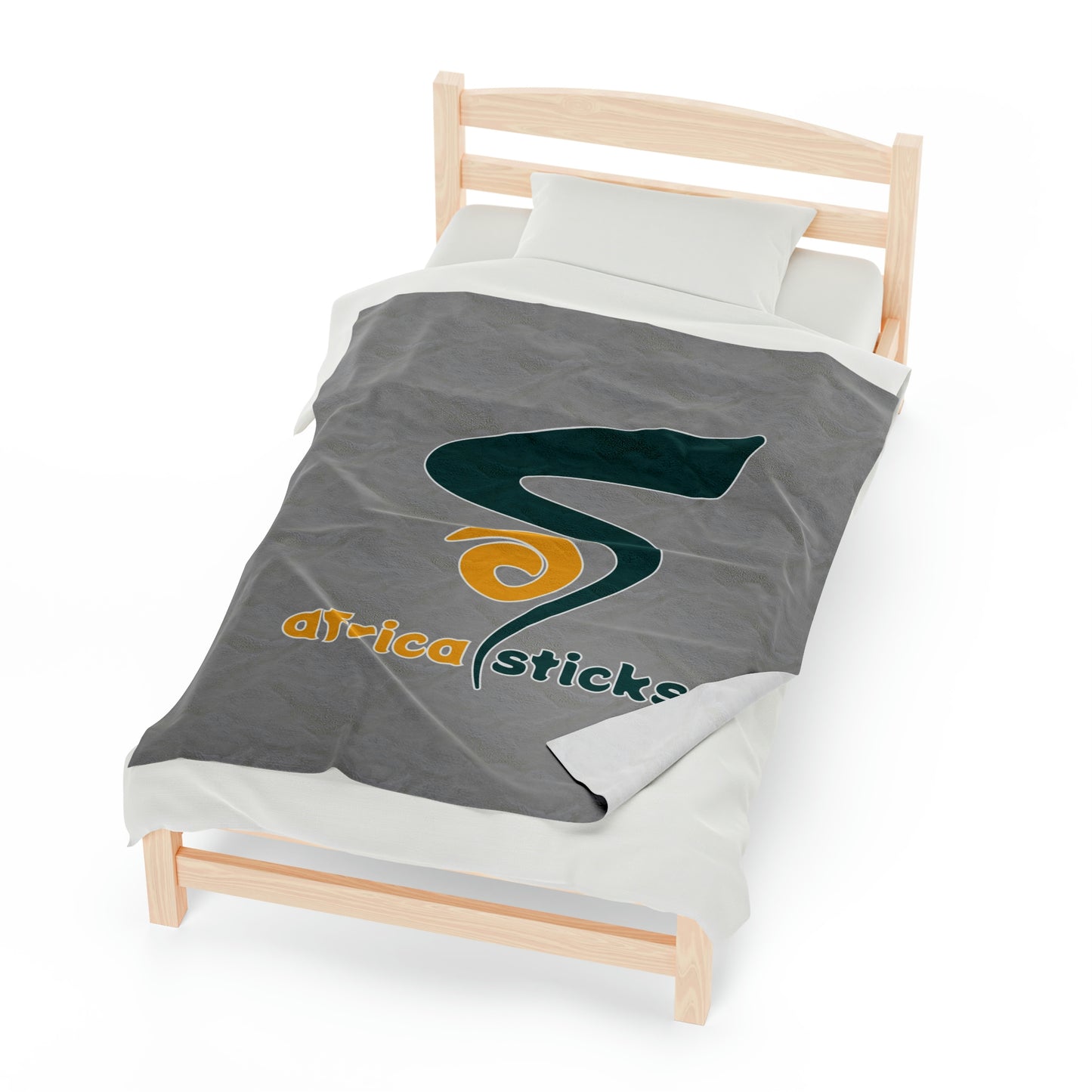 Africa Sticks Velveteen Plush Blanket