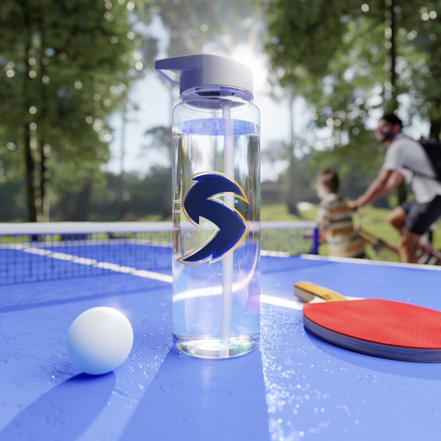 Salt Lake Storm Lacrosse Tritan Water Bottle