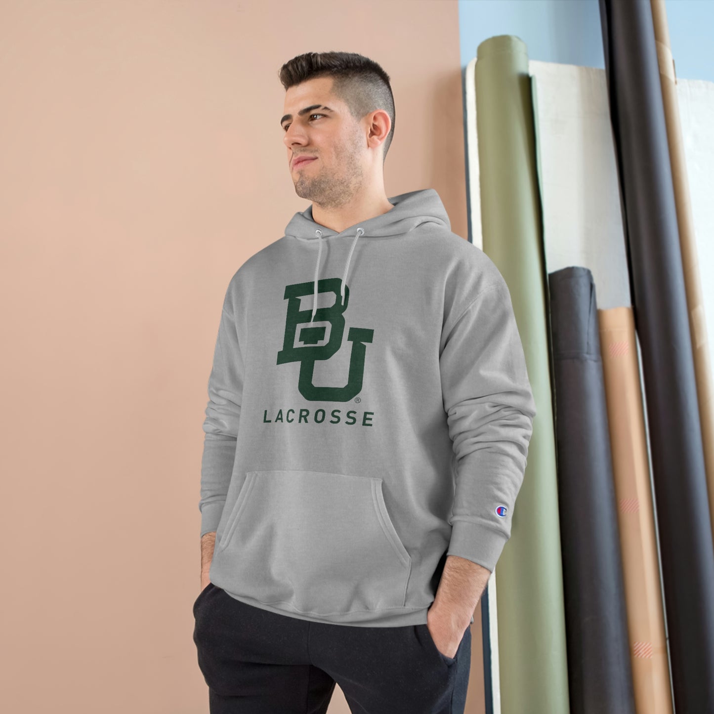 Adult Baylor Lacrosse Champion Hoodie