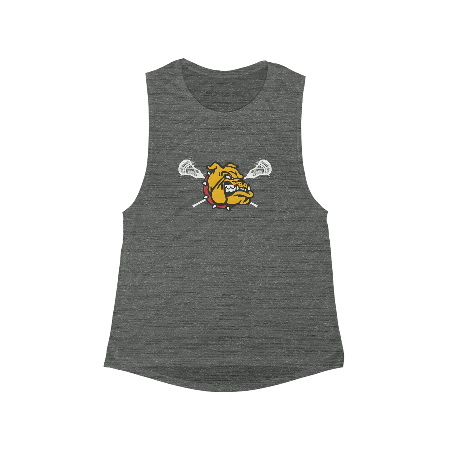 Women's Judge Lax Bella + Canvas Flowy Scoop Muscle Tank