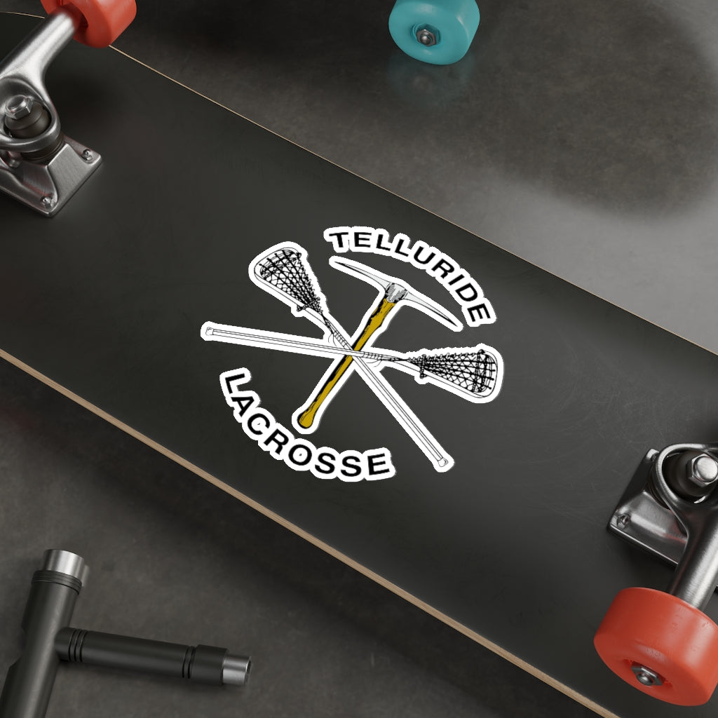 Telluride Lacrosse Die-Cut Sticker