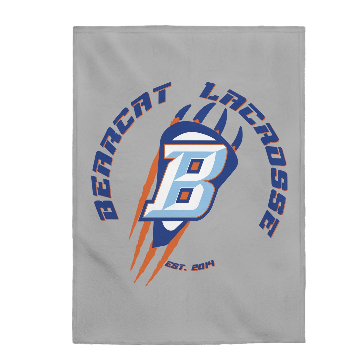 Billing Bearcats Lacrosse Velveteen Plush Blanket