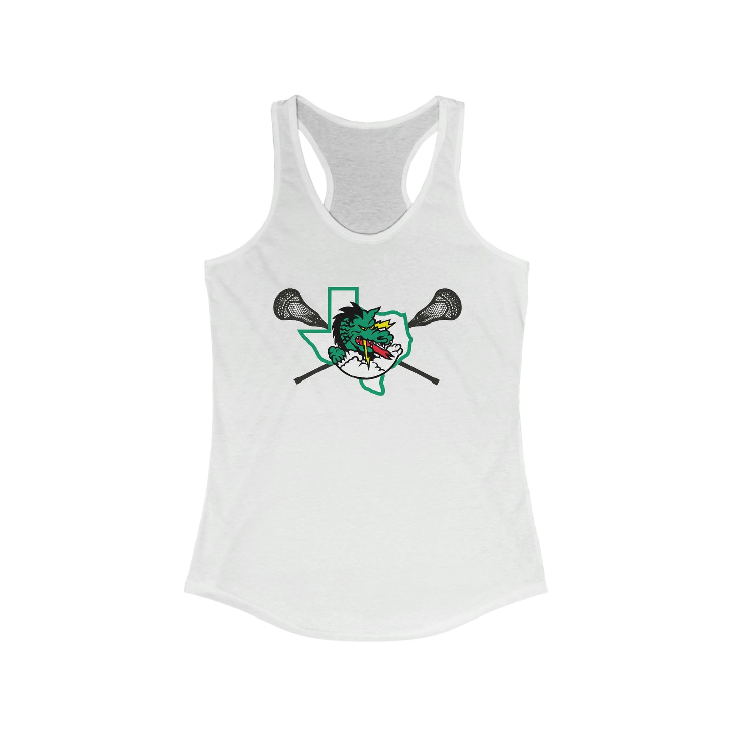 Women's Southlake Carroll Lacrosse Next Level Racerback Tank