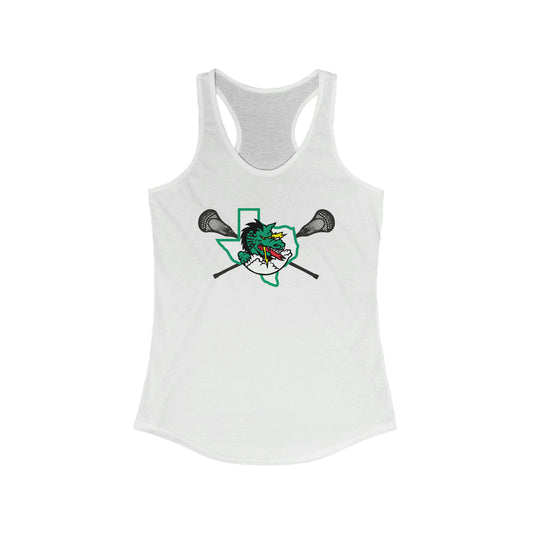 Women's Southlake Carroll Lacrosse Next Level Racerback Tank