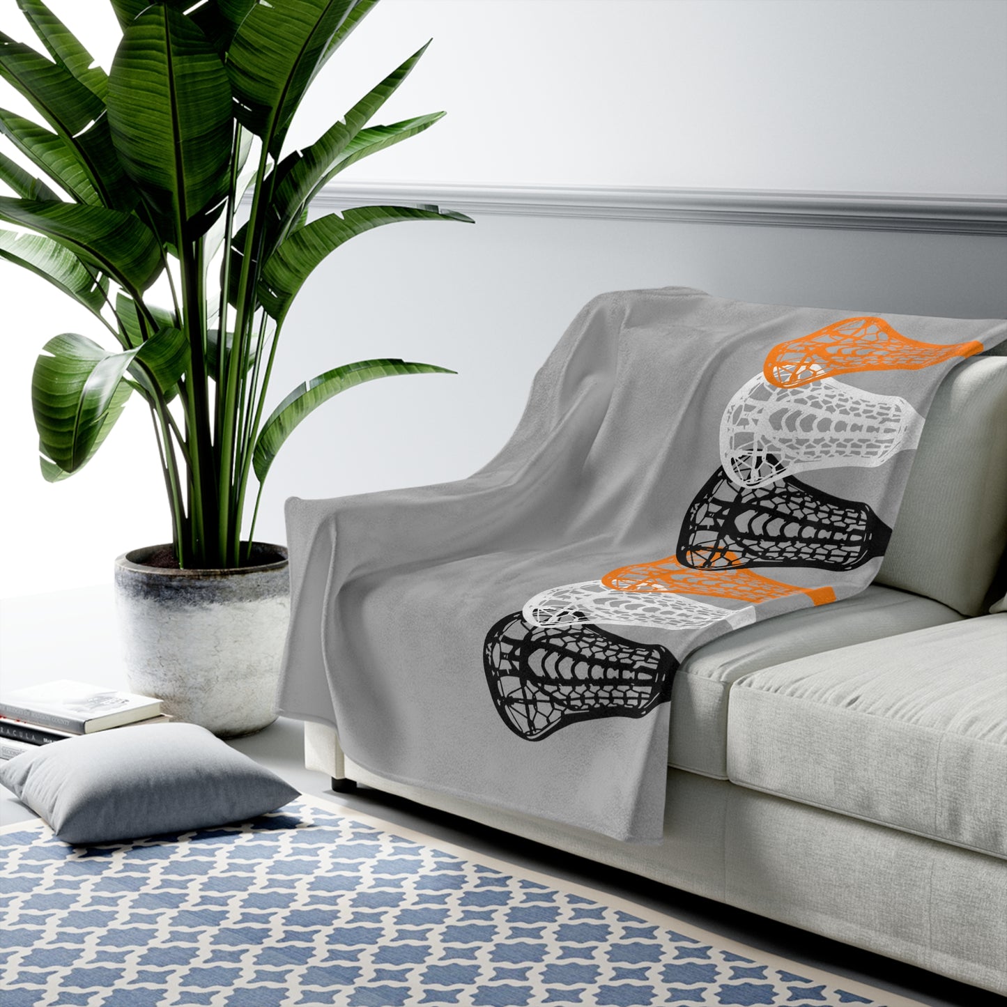 Los Gatos G Lax Velveteen Plush Blanket