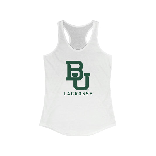 Women's Baylor Lacrosse Next Level Racerback Tank