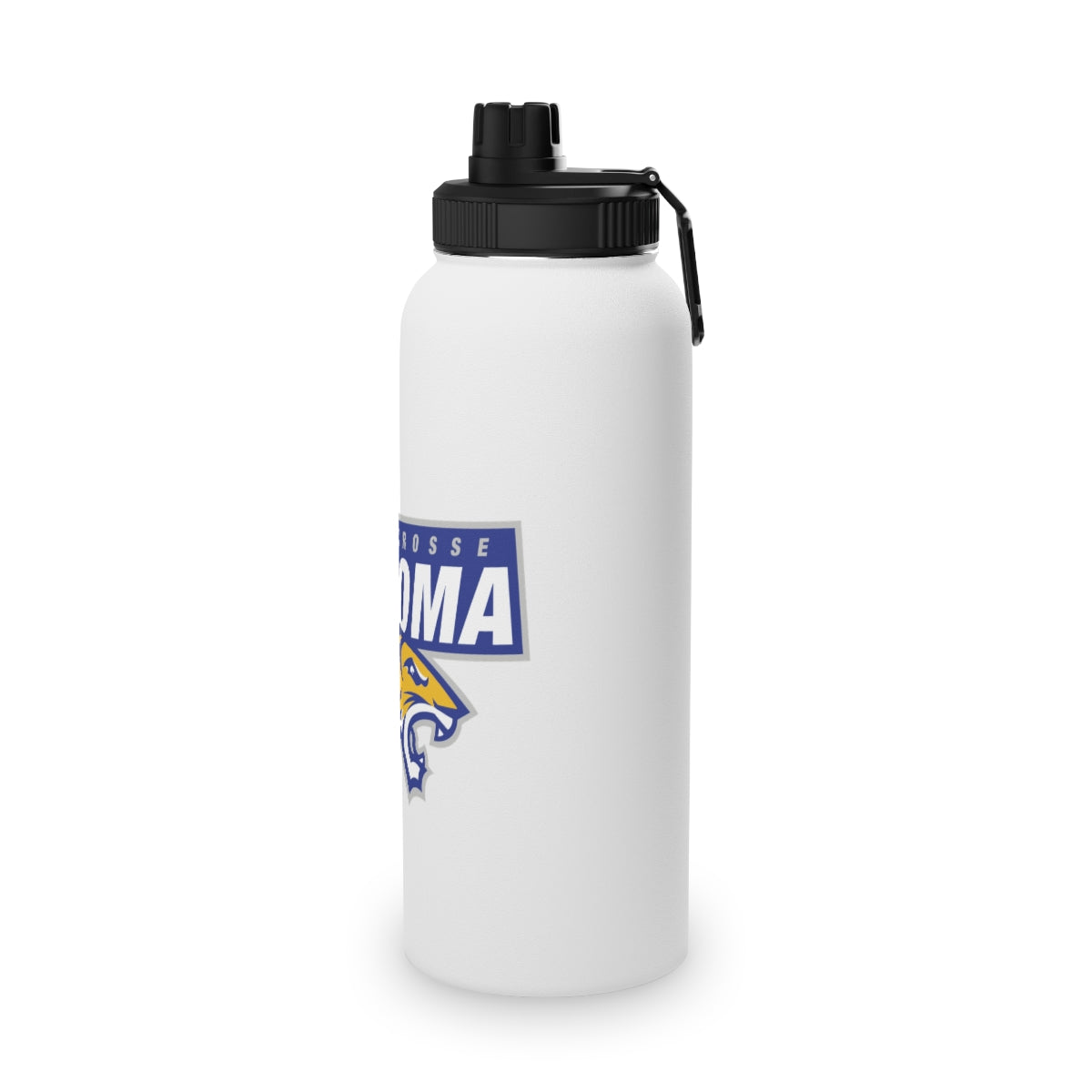 Tacoma Tigers Lacrosse Stainless Steel Water Bottle - Sports Lid