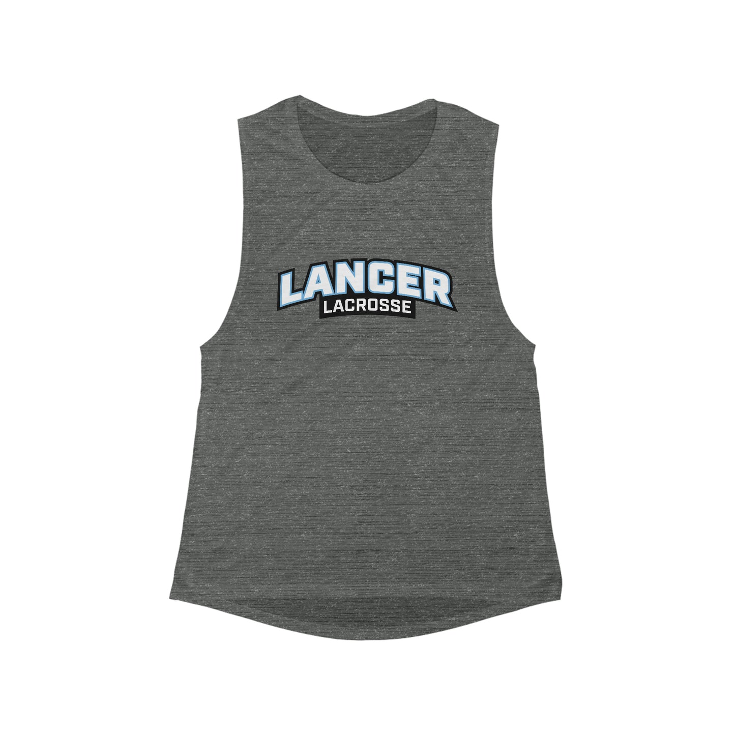 Women's Lancer Lacrosse Bella + Canvas Flowy Scoop Muscle Tank