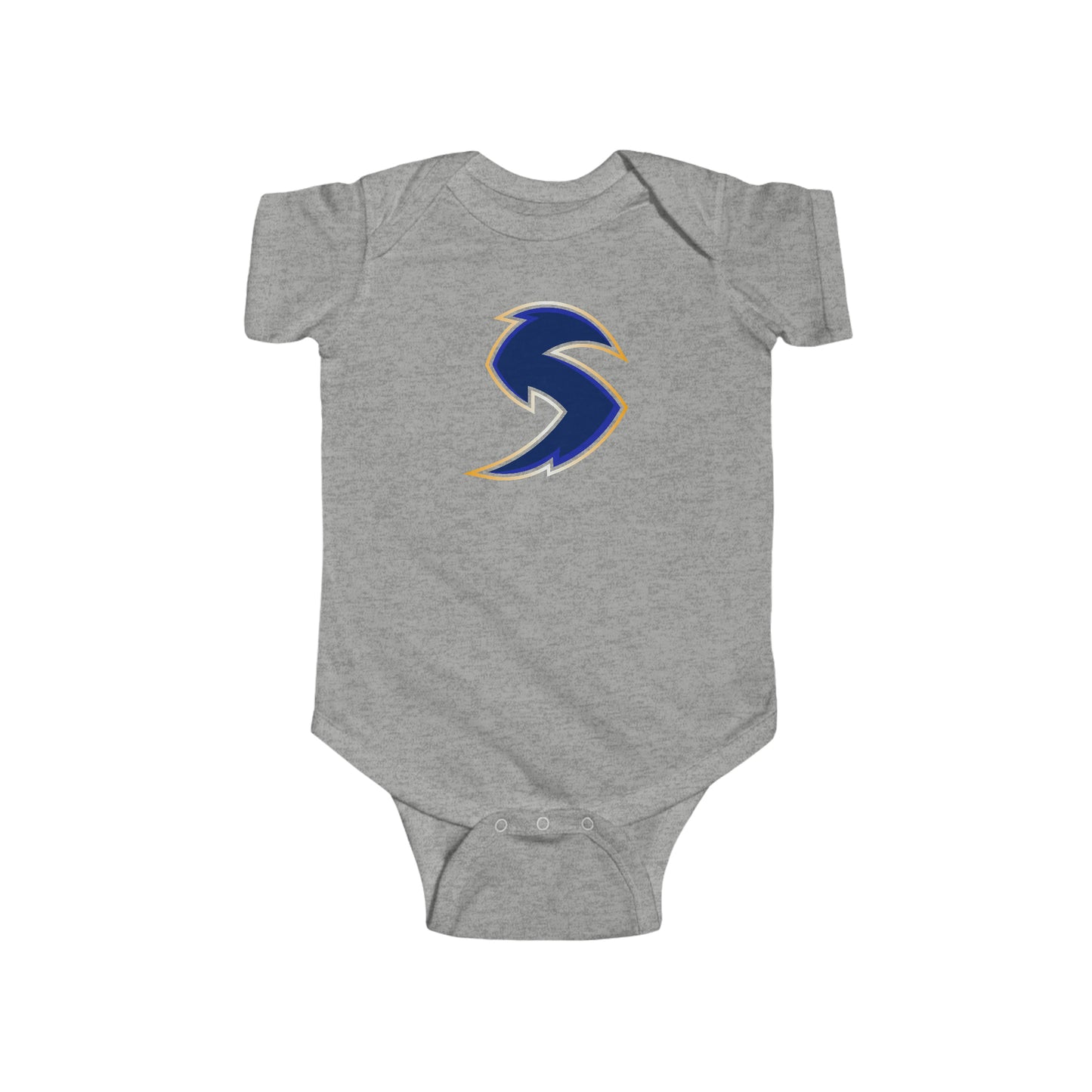 Infant Salt Lake Storm Lacrosse Rabbit Skins Onesie