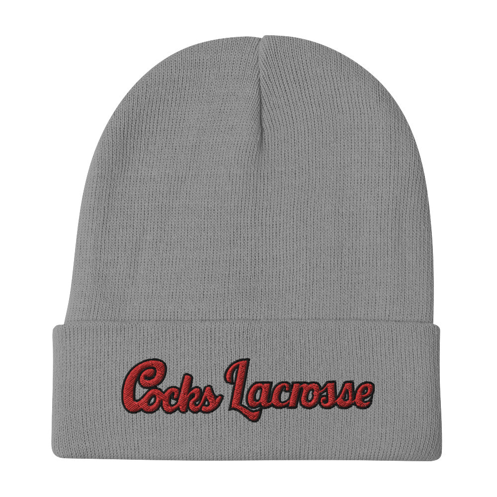 Embroidered Beanie