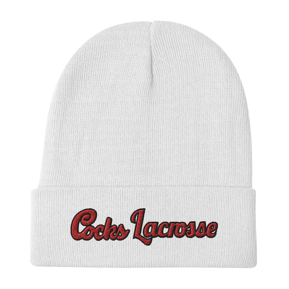 Embroidered Beanie
