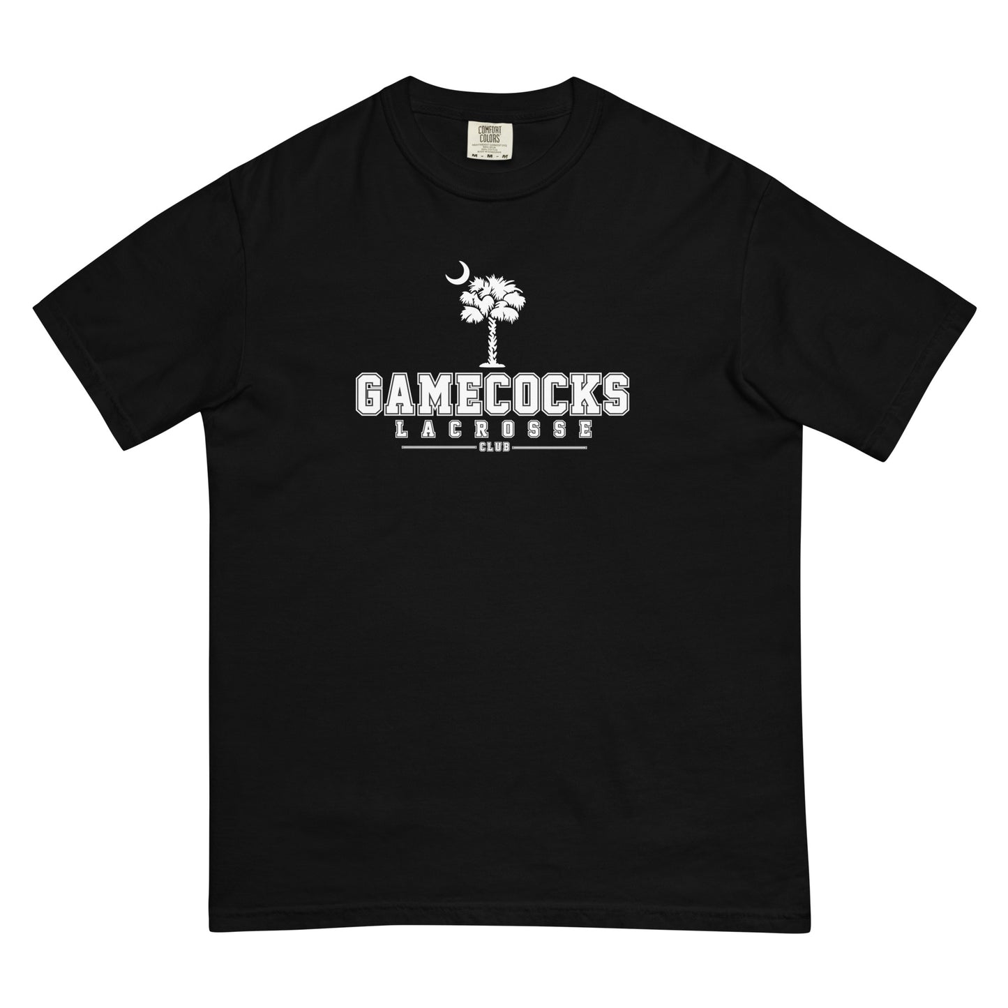 Adult Gamecocks Lacrosse Comfort Colors Heavyweight T-shirt