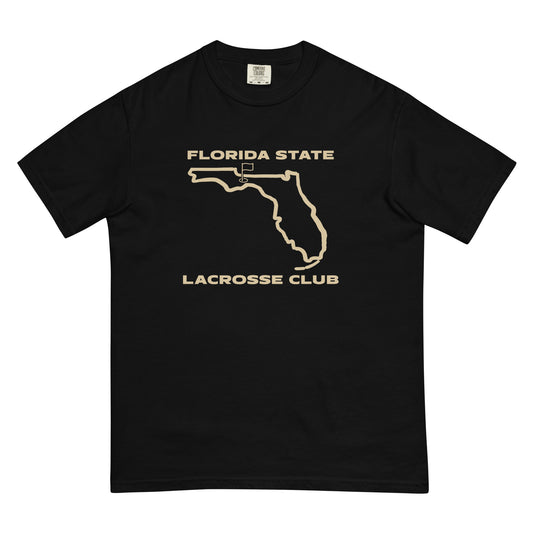 Adult FSU Lacrosse Comfort Colors T-shirt