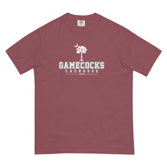 Adult Gamecocks Lacrosse Comfort Colors Heavyweight T-shirt