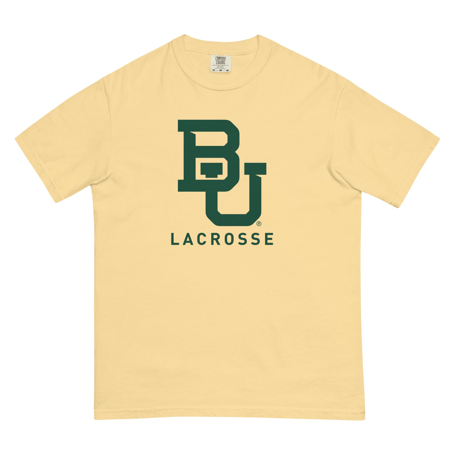 Adult Baylor Lacrosse Comfort Color T-shirt