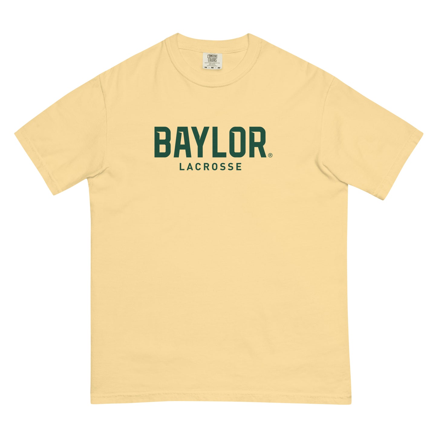 Adult Baylor Lacrosse Comfort Colors T-shirt