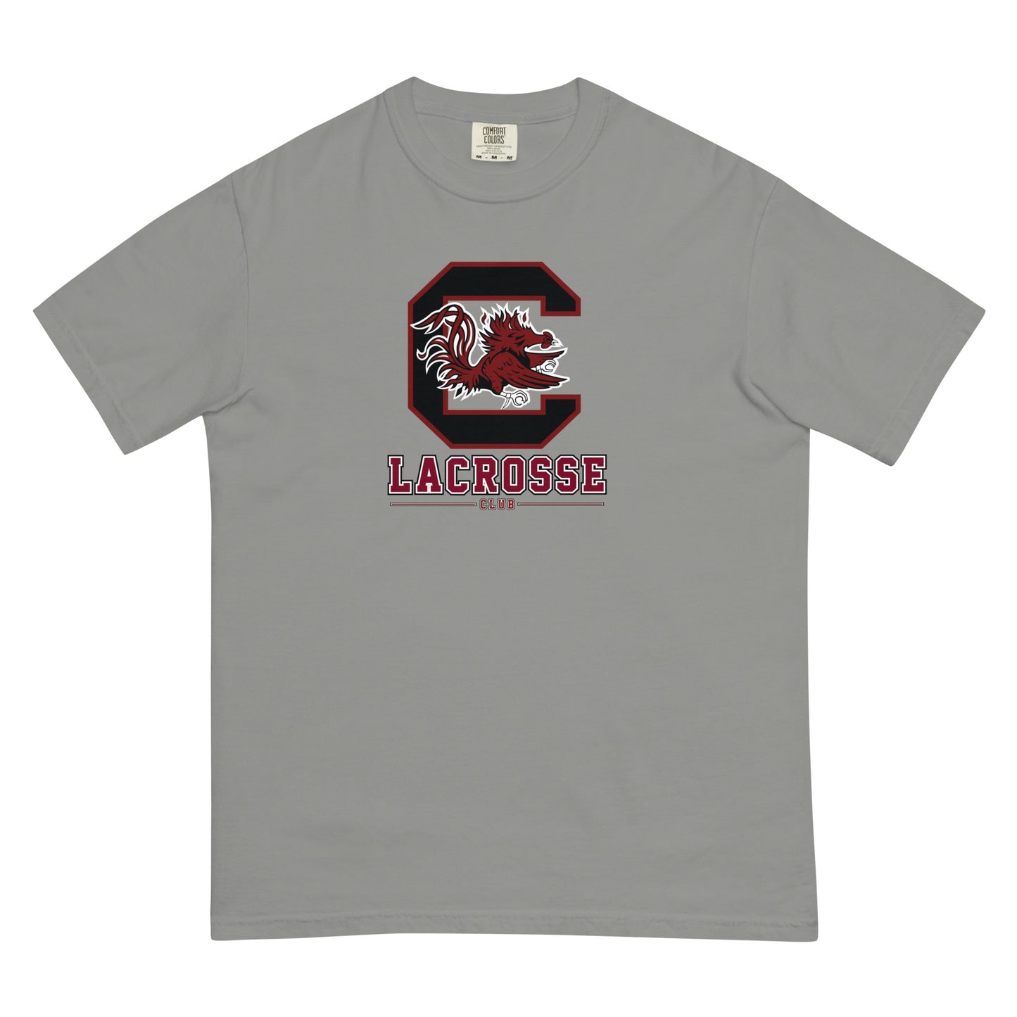 Adult Gamecocks Lacrosse Comfort Colors Heavyweight T-shirt