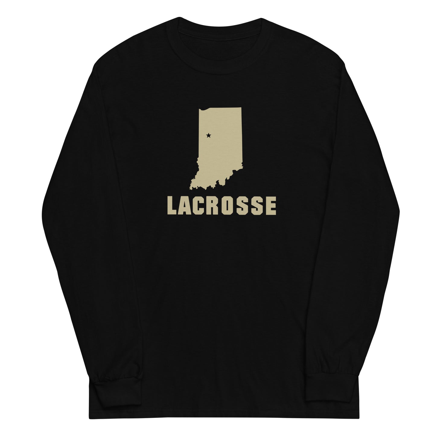 Adult Varsity Club Lacrosse Long Sleeve Shirt - Indiana