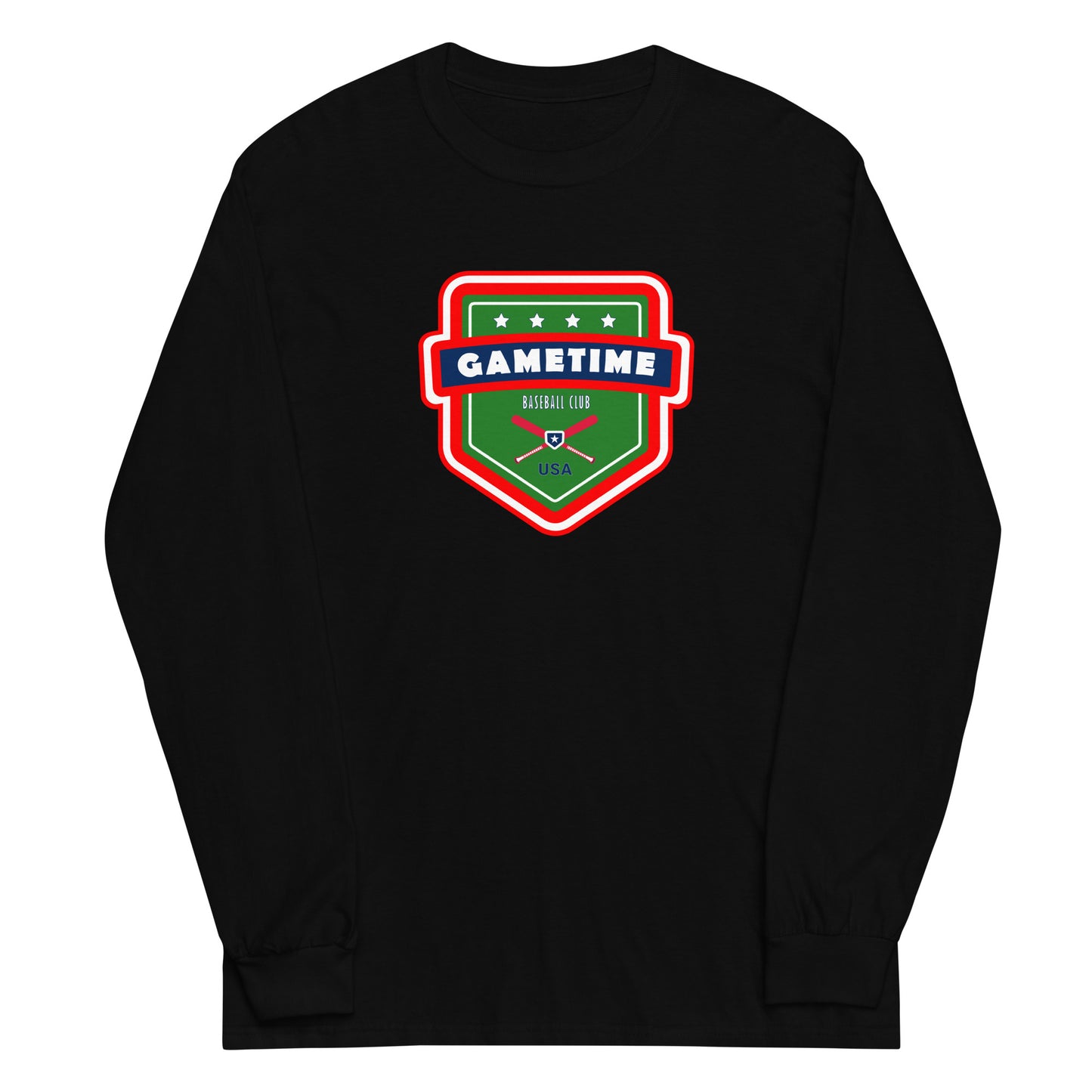 Adult Gametime Baseball Club Gildan Long Sleeve Shirt