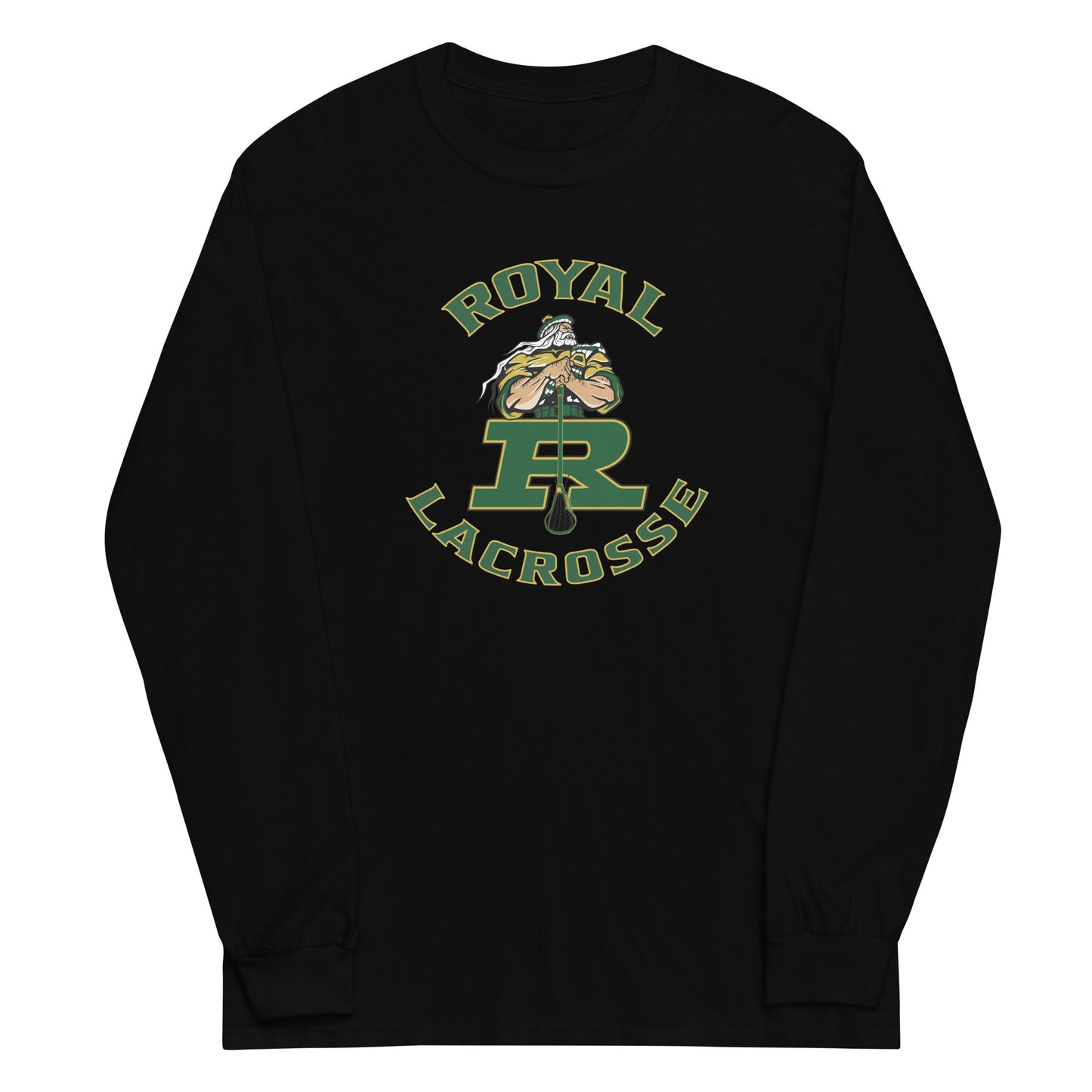 Adult Royal HS Lacrosse Gildan Long Sleeve Shirt