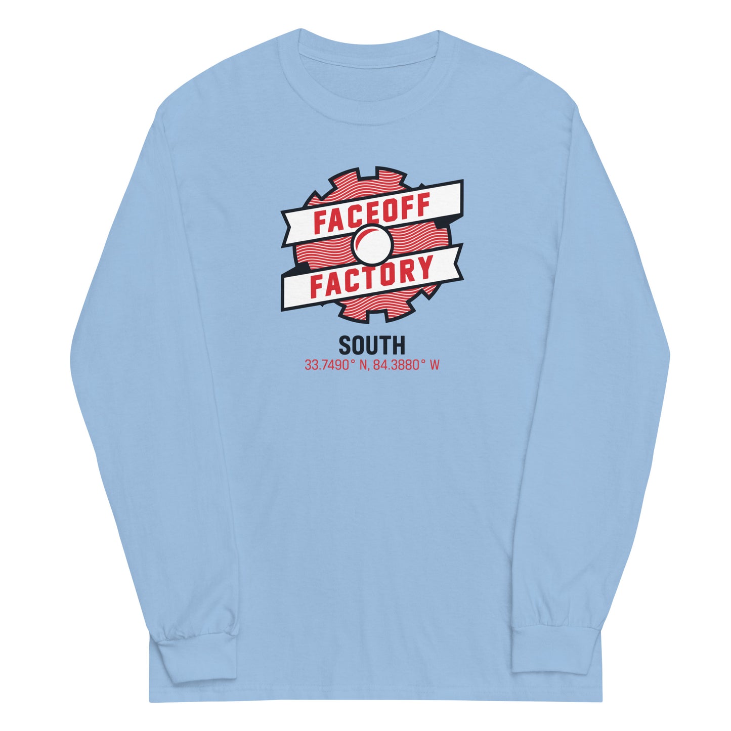 Adult Faceoff Factory Gildan Long Sleeve Shirt - South