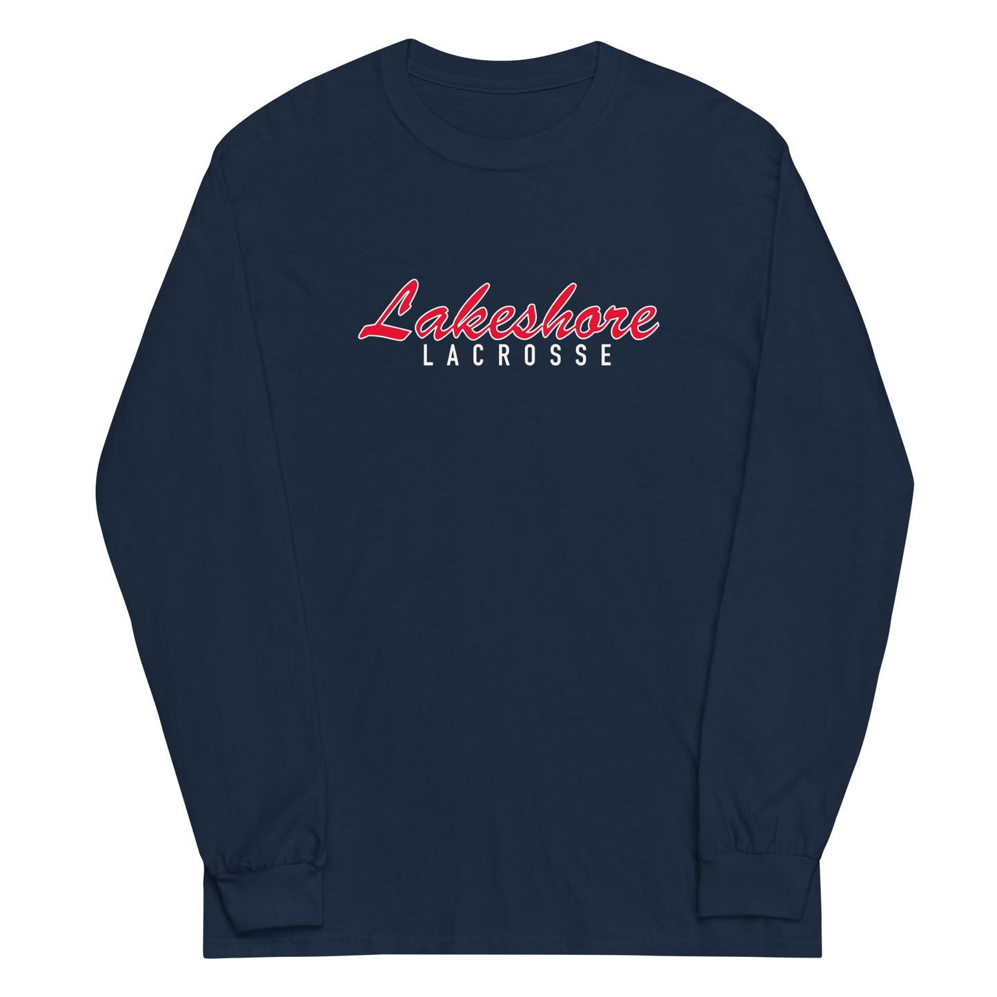 Adult Samford Lacrosse Gildan Long Sleeve Shirt