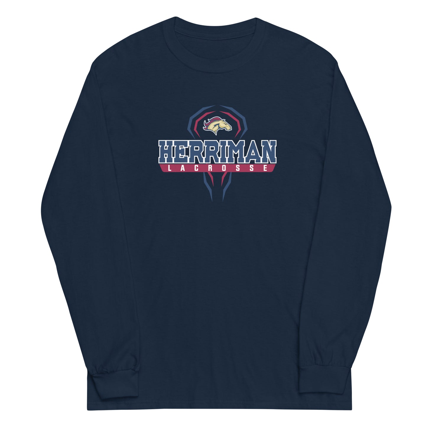 Adult Herriman Lacrosse Gildan Long Sleeve Shirt
