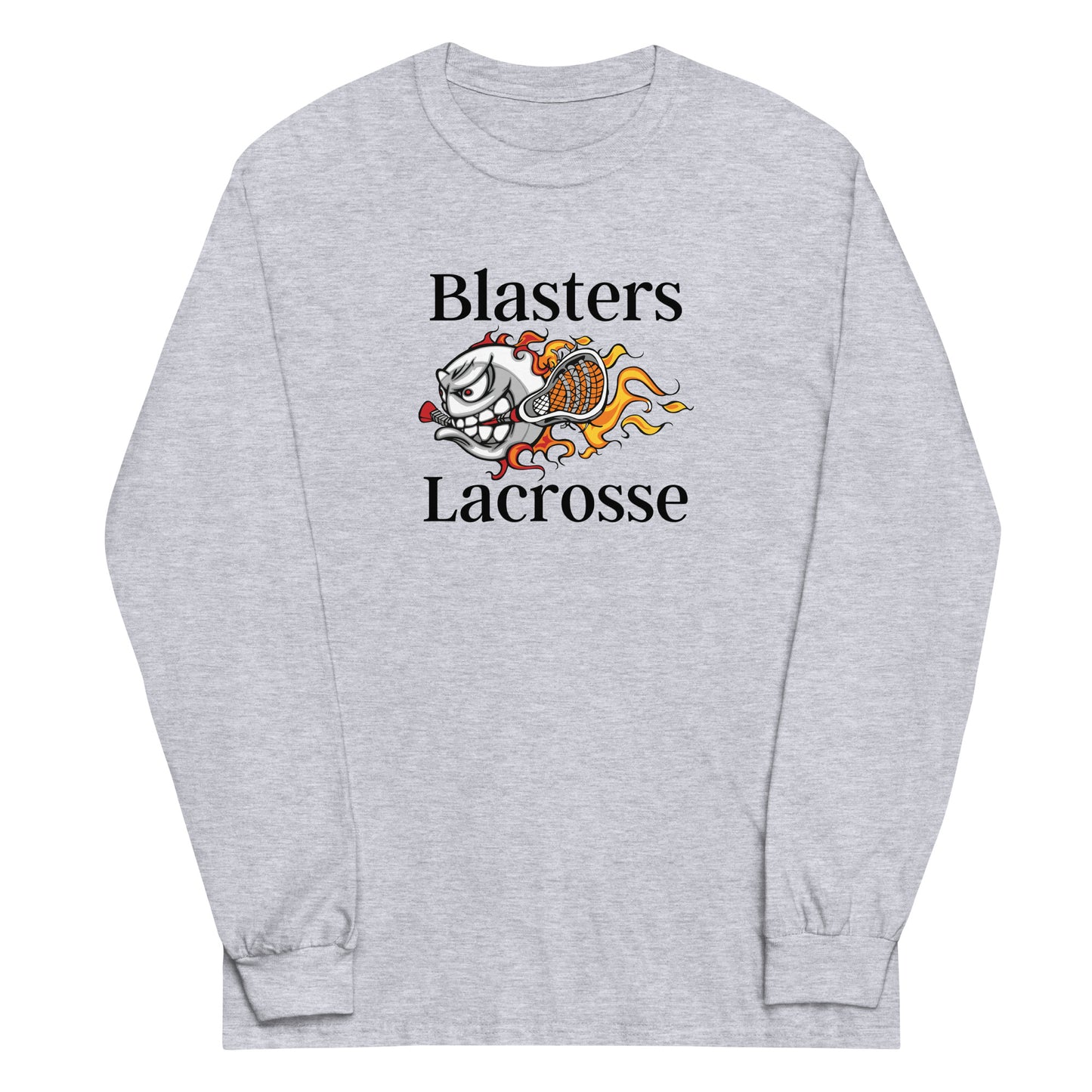 Adult Blasters MS Lacrosse Gildan Long Sleeve Shirt