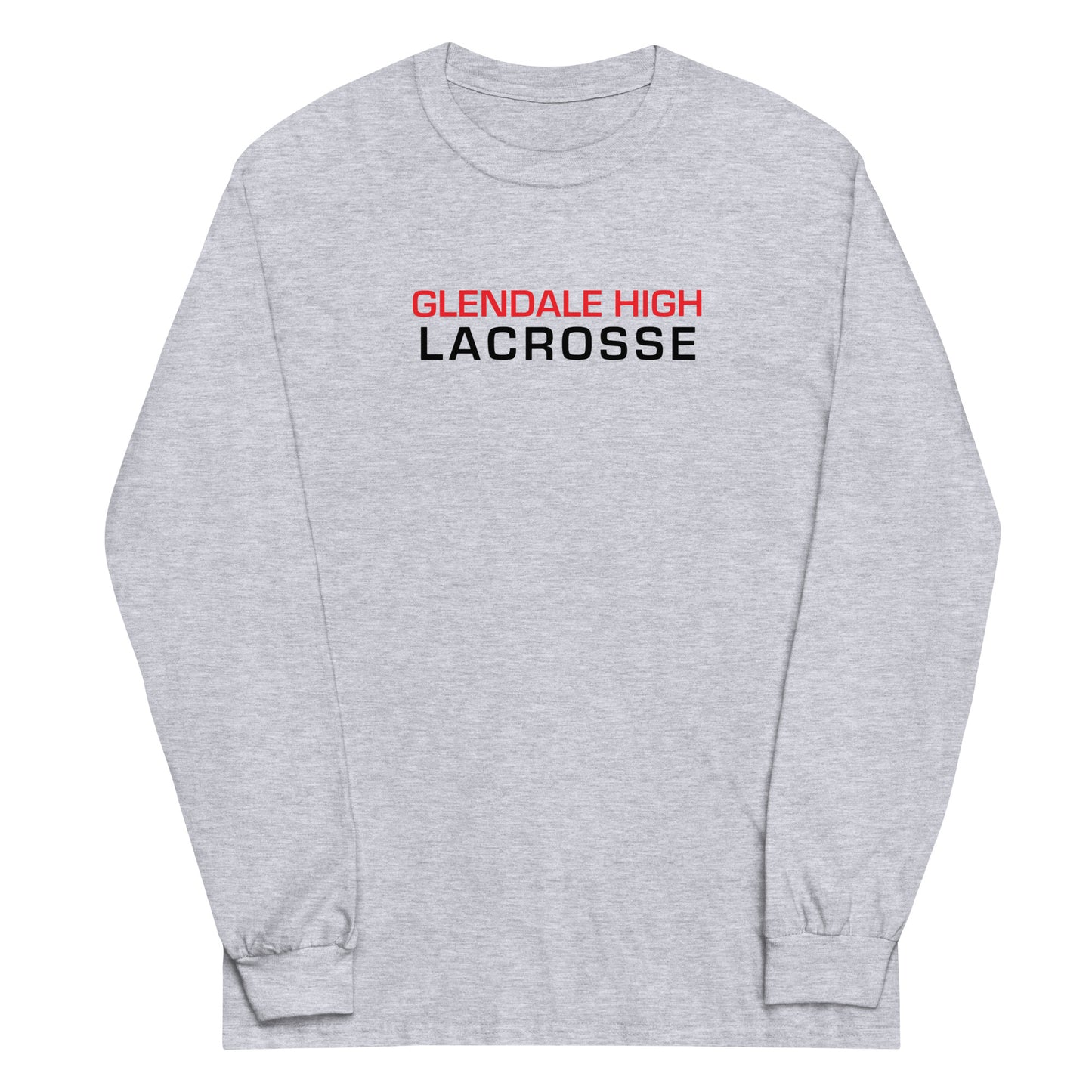 Adult Glendale HS Lacrosse Gildan Long Sleeve Shirt