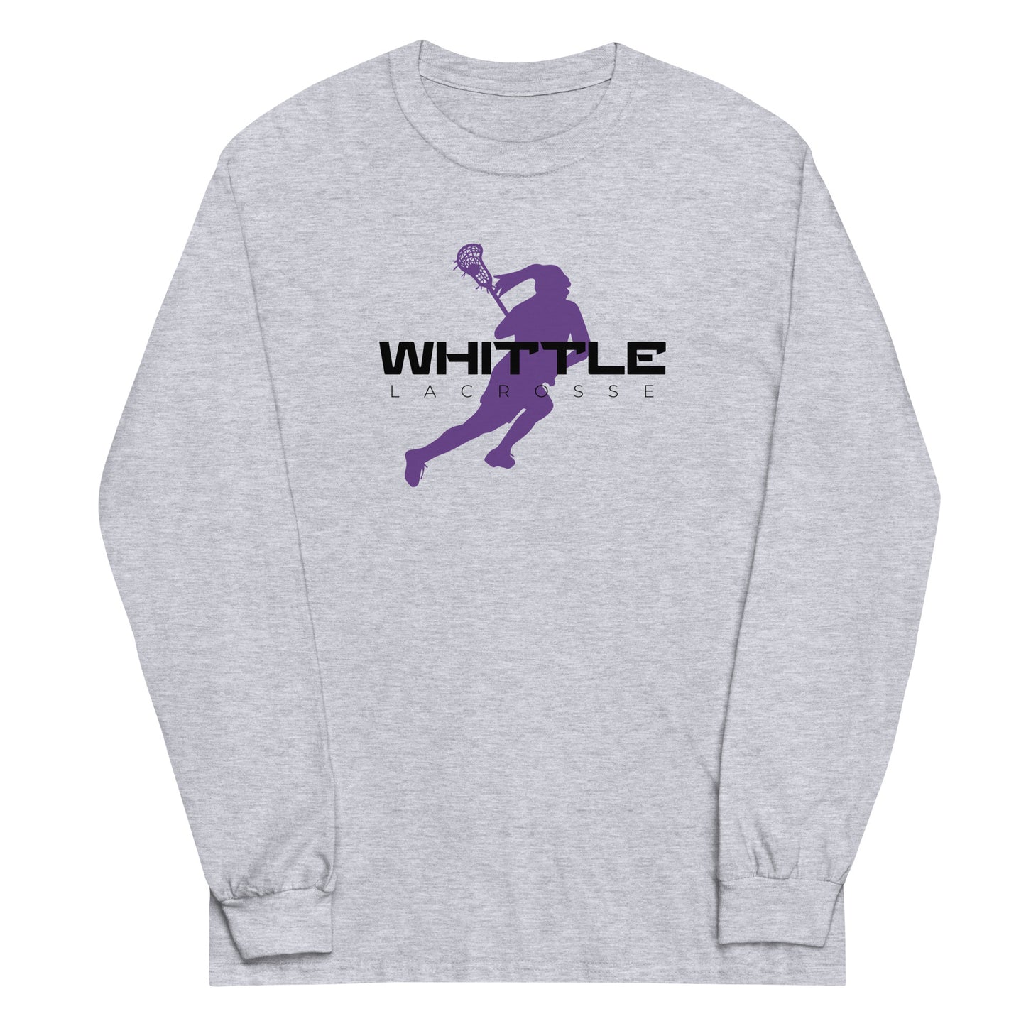 Adult Whittle Lacrosse Gildan Long Sleeve Shirt
