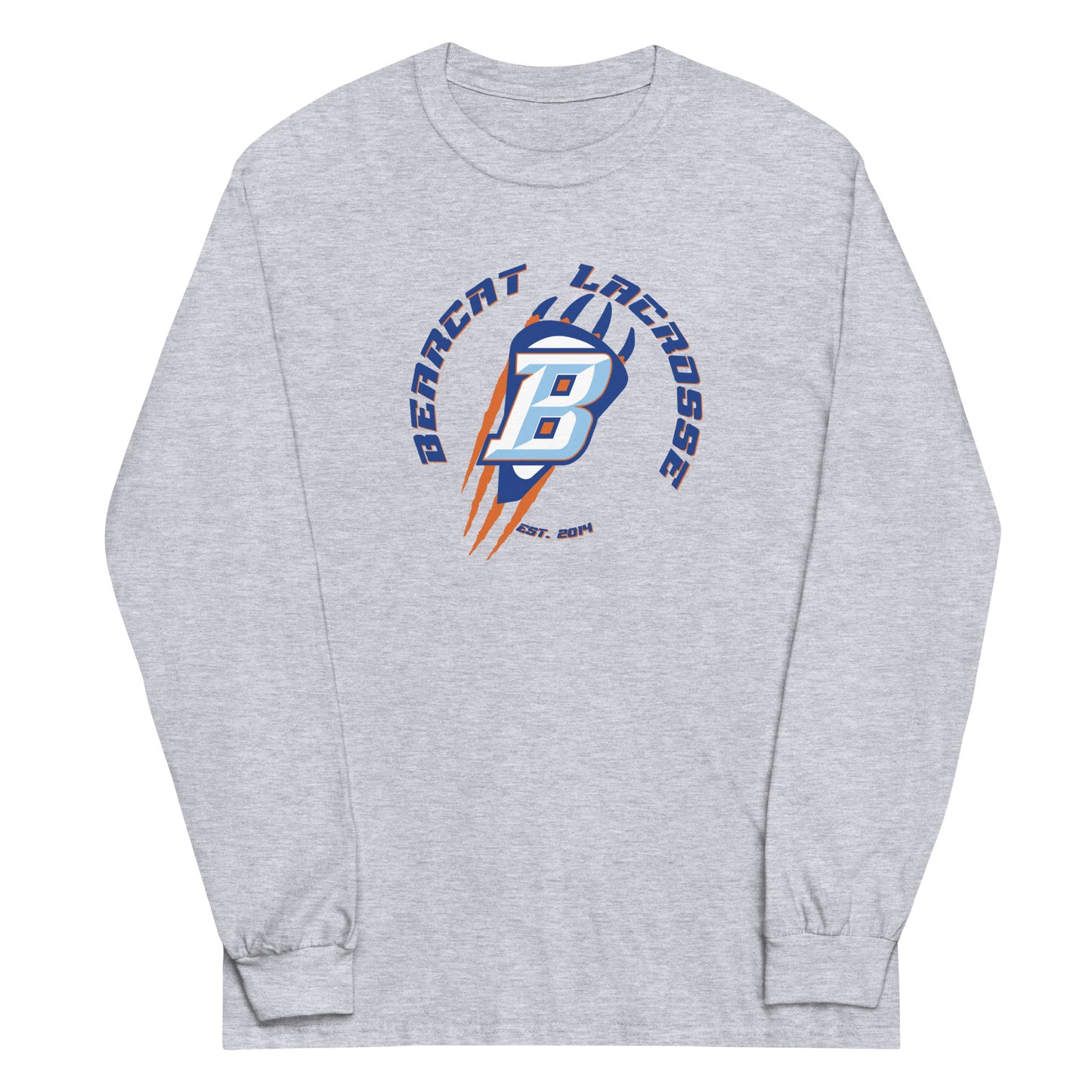 Adult Billings Bearcats Lacrosse Gildan Long Sleeve Shirt