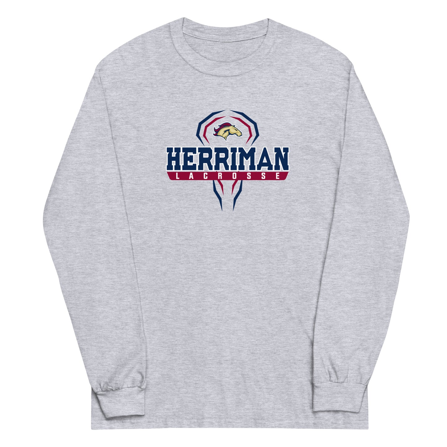 Adult Herriman Lacrosse Gildan Long Sleeve Shirt
