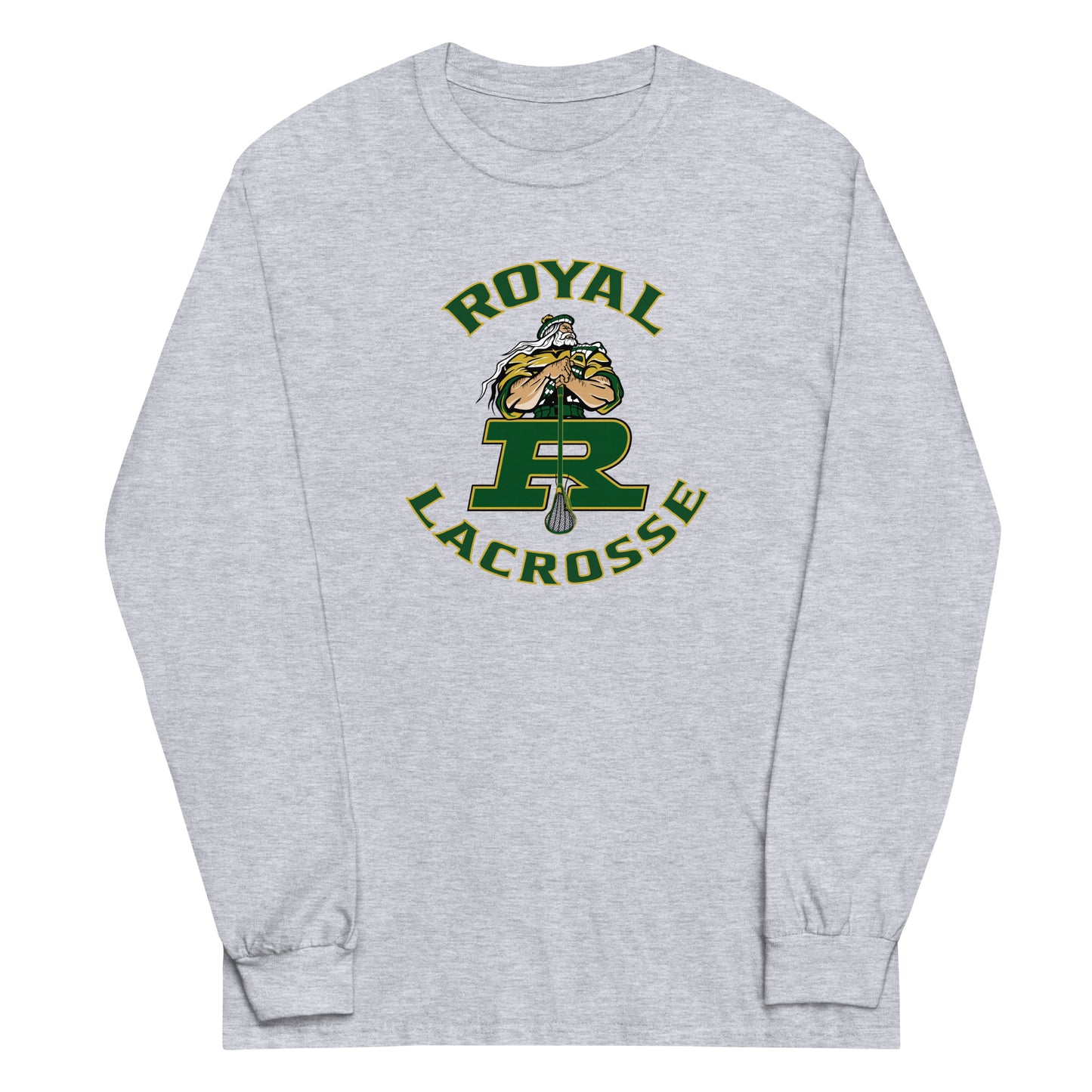 Adult Royal HS Lacrosse Gildan Long Sleeve Shirt