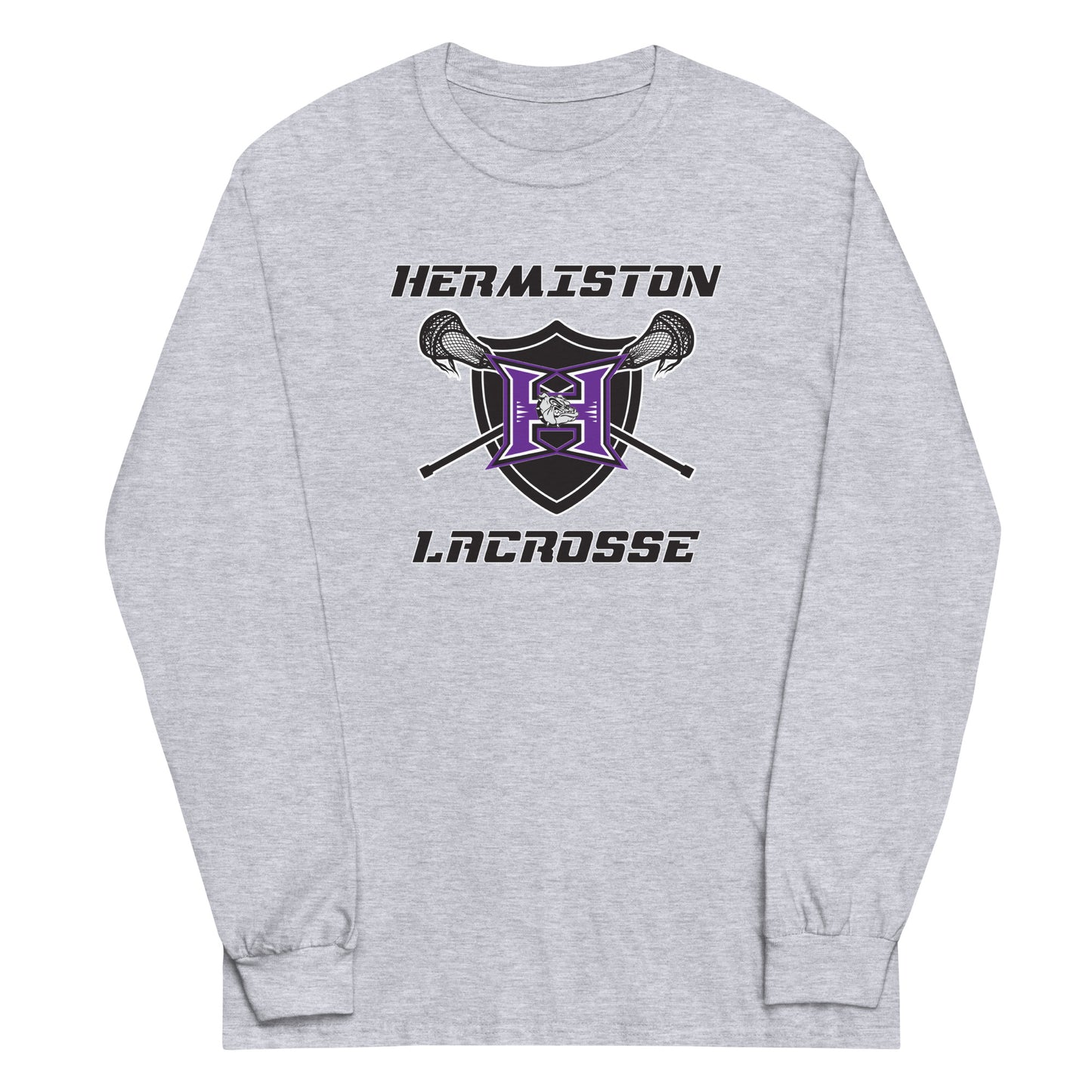 Adult Hermiston Lacrosse Gildan Long Sleeve Shirt