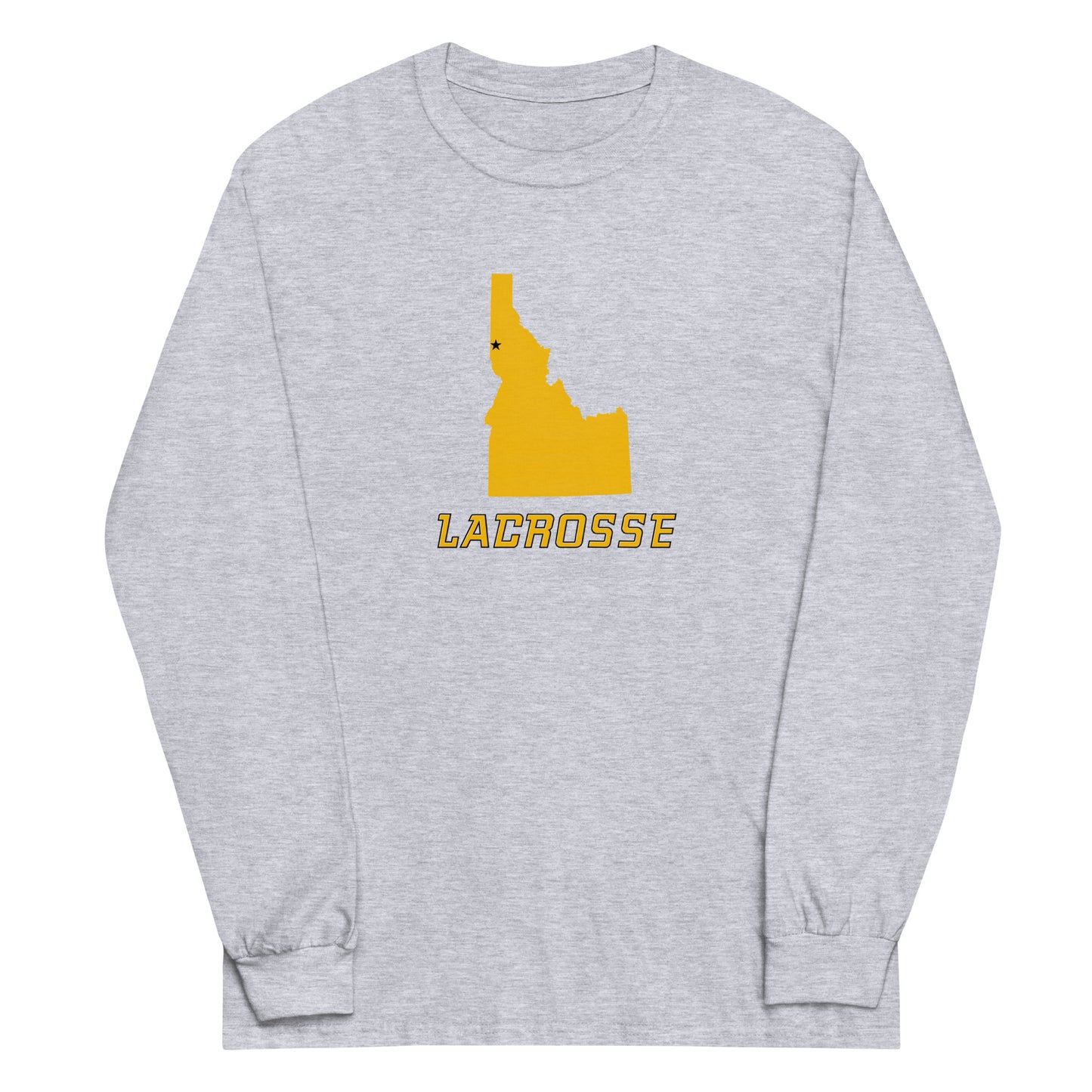 Adult Varsity Club Lacrosse Gildan Long Sleeve Shirt - Idaho
