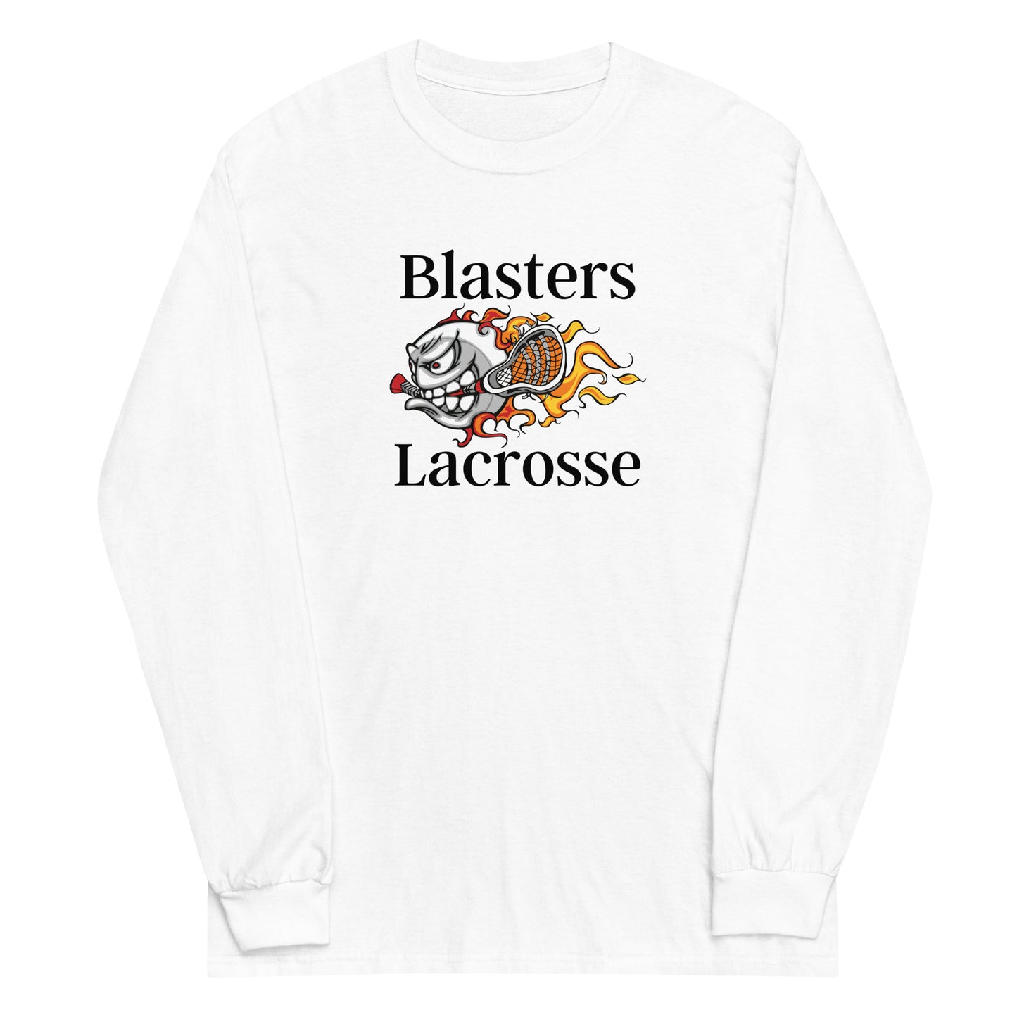 Adult Blasters MS Lacrosse Gildan Long Sleeve Shirt