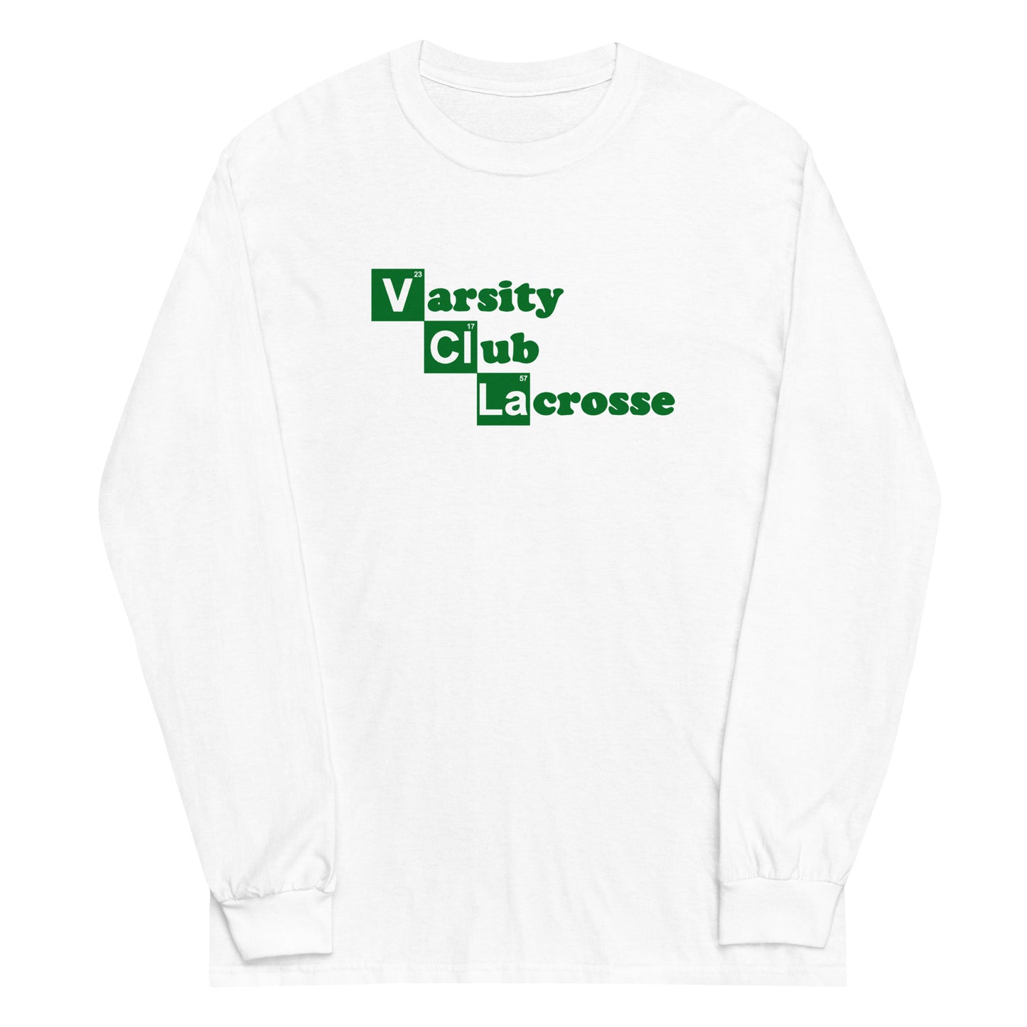 Adult Varsity Club Lacrosse Gildan Long Sleeve Shirt - Breaking Bad