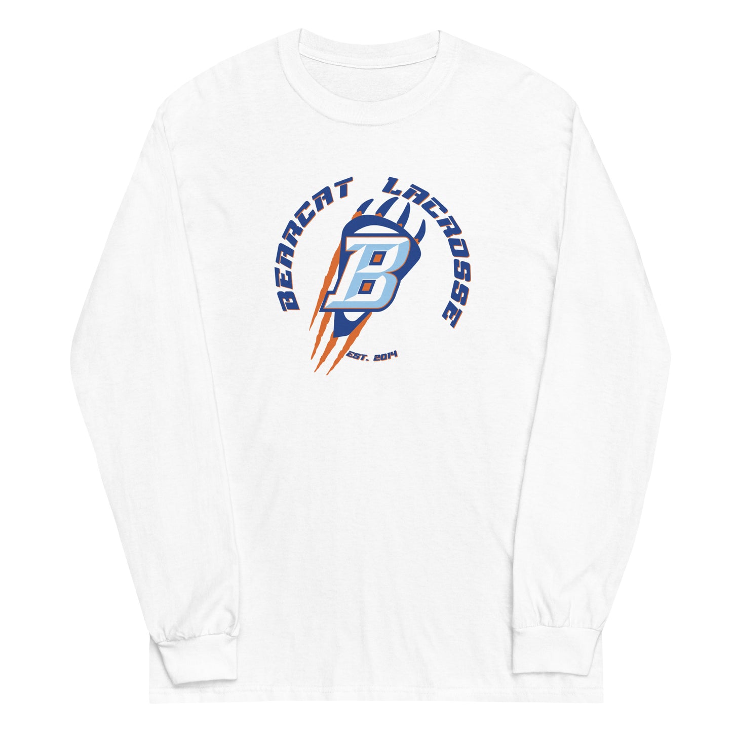 Adult Billings Bearcats Lacrosse Gildan Long Sleeve Shirt